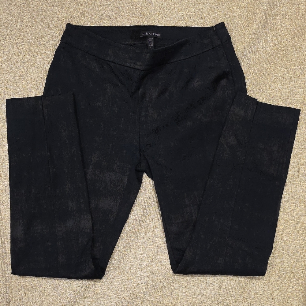 Eileen Fisher Elegant Black Trousers Sz 0